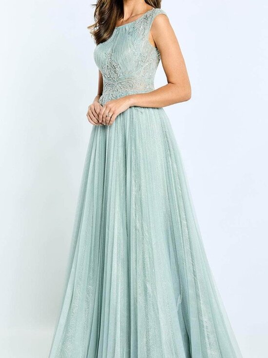 Montage by Mon Cheri Dresses & Skirts - NWT Montage by Mon Cheri M515 Pleated Mother of the Bride Dress Seamist size 10